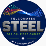 TELCOMATES STEEL ARMOURED FIBRE OPTIC PATCH CABLES FOR NBN VARIOUS LENGTHS