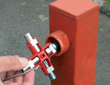 Knipex Universal Key for All Standard Cabinets and Shut-off Systems