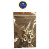 4x M6 Screw with Cage Nut for Rack Mount
