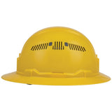 Klein Tools Safety Helmet Hard Hat Yellow Vented Full Brim