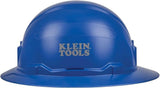 Klein Tools Safety Helmet Hard Hat Blue Full Brim