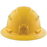 Klein Tools Safety Helmet Hard Hat Yellow Vented Full Brim