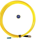 Fibre Optic LC UPC to FC UPC Single Mode Patch Cord 3 Metres for NBN, Telstra & Optus