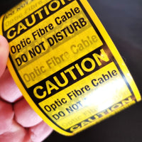BRAND NEW FIBRE OPTIC CABLE WARNING TAPE FOR NBN,TELSTRA,OPTUS