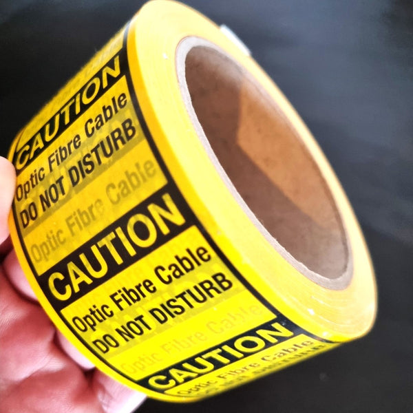 BRAND NEW FIBRE OPTIC CABLE WARNING TAPE FOR NBN,TELSTRA,OPTUS
