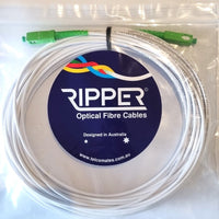 TELCOMATES RIPPER© FIBRE OPTIC PATCH CABLE-10M- FOR  FOR NTD MODEM to PCD CONNECTION