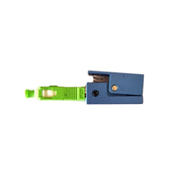 SC APC Bare Fibre Optic Cable Fast Connector for NBN , Telstra