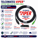 Telcomates Viper OptiTap NBN Lead-In Fibre Cable NBN Multiport in PIT to PCD Connection Various Lengths