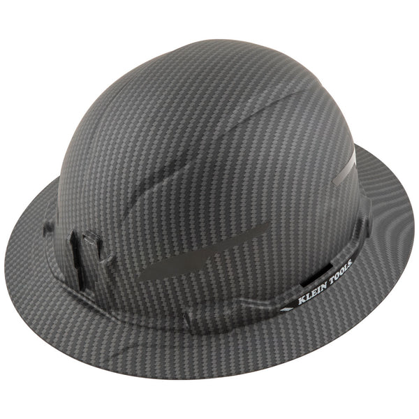 BRAND NEW KLEIN TOOLS CARBON FIBRE FULL BRIM HARD HAT