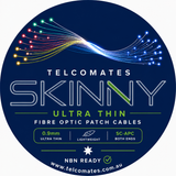 Telcomates Skinny 0.9mm Soft NBN Fibre Cables