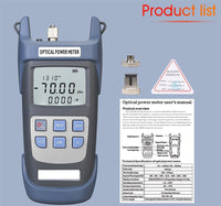 Advanced Optical Power Meter: Precise -70~+10dB Fibre Optic Testing for NBN WDM PON with SC Connector