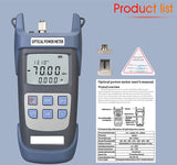 Advanced Optical Power Meter: Precise -70~+10dB Fibre Optic Testing for NBN WDM PON with SC Connector