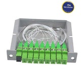 Fibre Optic Splitter 1x8 Box SC APC for NBN & Telstra