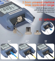 Advanced Optical Power Meter: Precise -70~+10dB Fibre Optic Testing for NBN WDM PON with SC Connector