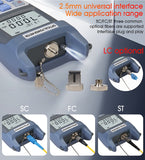 Advanced Optical Power Meter: Precise -70~+10dB Fibre Optic Testing for NBN WDM PON with SC Connector