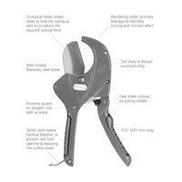 Brand New Jonard Tools Large Fibre Duct Cutter upto 64mm