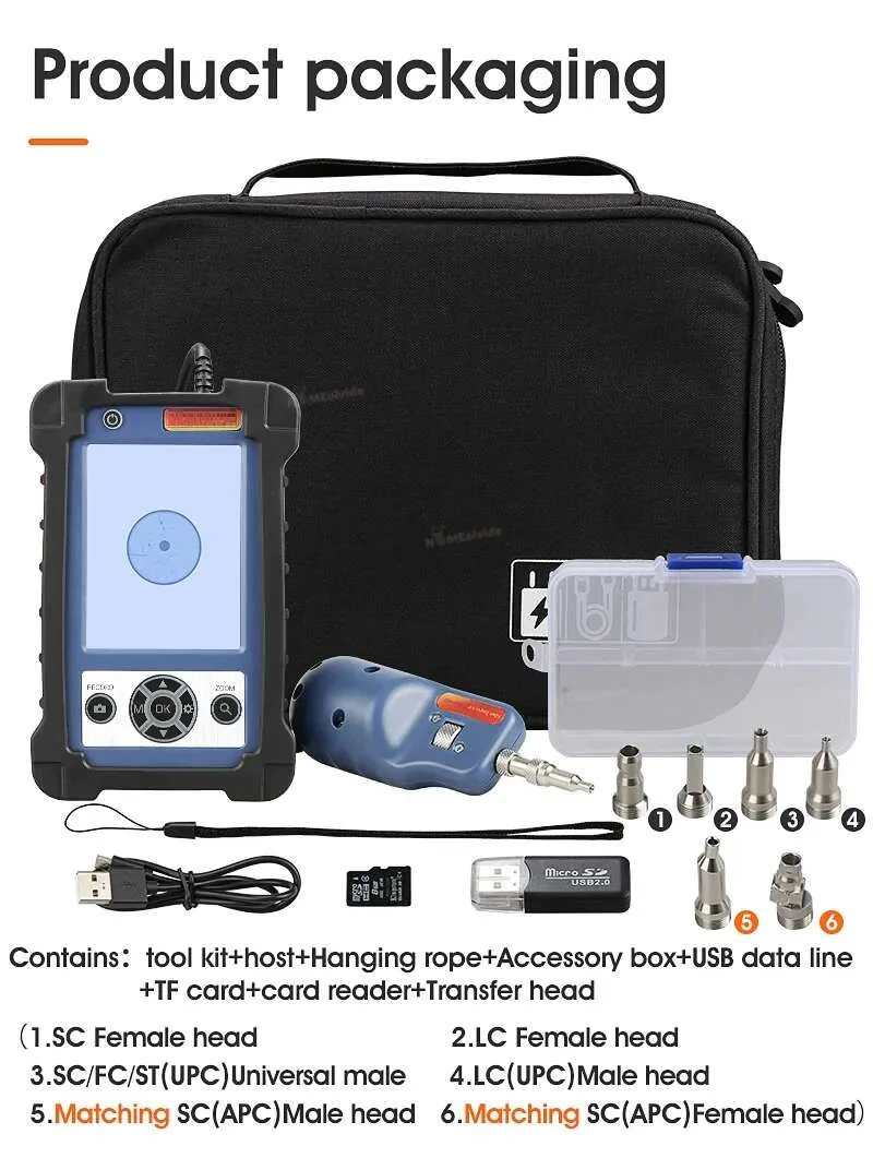 High End Fibre Optic Inspection Microscope with 3.5