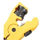 Flat or Round UTP Cat5 Cat6 Wire Coaxial Cable Stripper