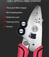 Brand New 8 in 1 Optical Fibre Stripper Multifunctional for Telstra,NBN&Optus
