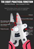 Brand New 8 in 1 Optical Fibre Stripper Multifunctional for Telstra,NBN&Optus