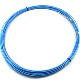 Steel Spring Wire Puller with Pulley Head - Conduit Rodder / Fish Tape (Blue)