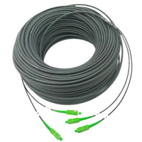 DUPLEX SC APC OUTDOOR FIBRE OPTIC PATCH CABLES VARIOUS LENGTHS