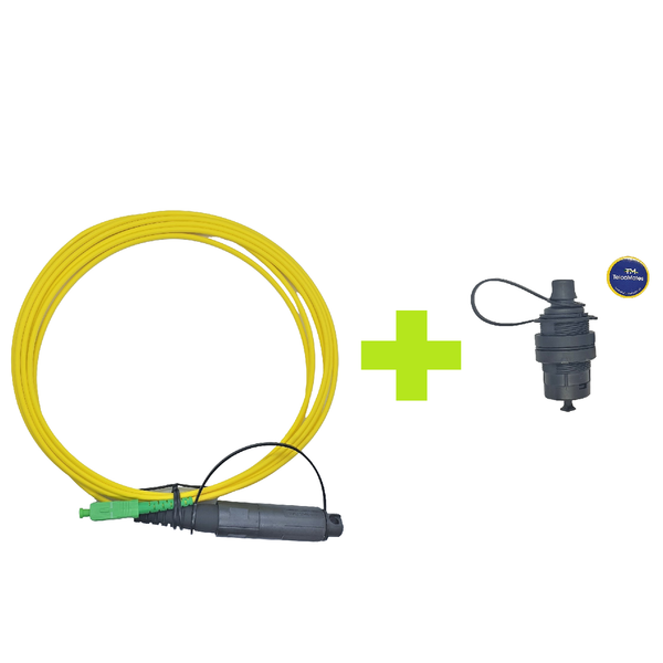 Optitap Fibre Patchcord (3M) + Optitap Adapter for NBN
