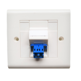 Fibre Optic Cable Wall Socket Outlet (LC UPC Duplex) for NBN,Telstra,Optus