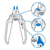 iFixit Mandible Flush Cutters - Precision Wire and Cable Tie Cutters