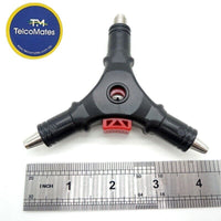 Brand New RG59 RG6 Coaxial Wire Stripper 4in1 F Connector Installation Tool