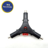 Brand New RG59 RG6 Coaxial Wire Stripper 4in1 F Connector Installation Tool