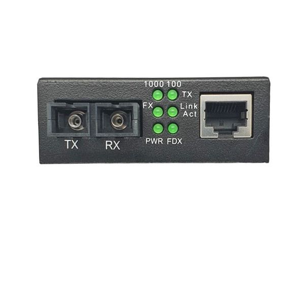 Ethernet Media Converter 10/100/1000 Multi Mode/ SC Duplex/2KM