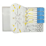 Wall Mounted 4 PORT LC UPC DUPLEX Fibre Optic Enclosure