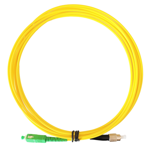 FIBRE OPTIC SC APC -FC  3mm 3M CABLE