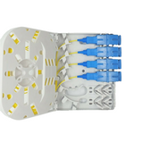 Wall Mounted 4 PORT(SC UPC) Fibre Optic Enclosure