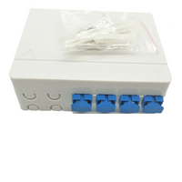 Wall Mounted 4 PORT(SC UPC) Fibre Optic Enclosure