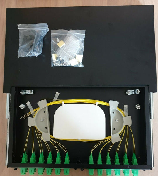 24 Port SC APC Fibre Optic Enclosure for 19