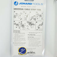 JONARD TOOLS RG59, RG6 UNIVERSAL CABLE STRIP TOOL